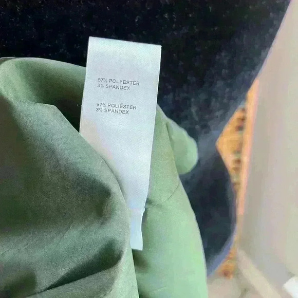 Doncaster Olive Green Ruched Sleeve Blazer - Picture 11 of 11